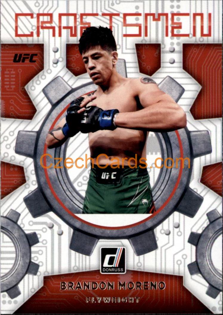 Brandon Moreno 2022 Donruss UFC Craftsmen #6