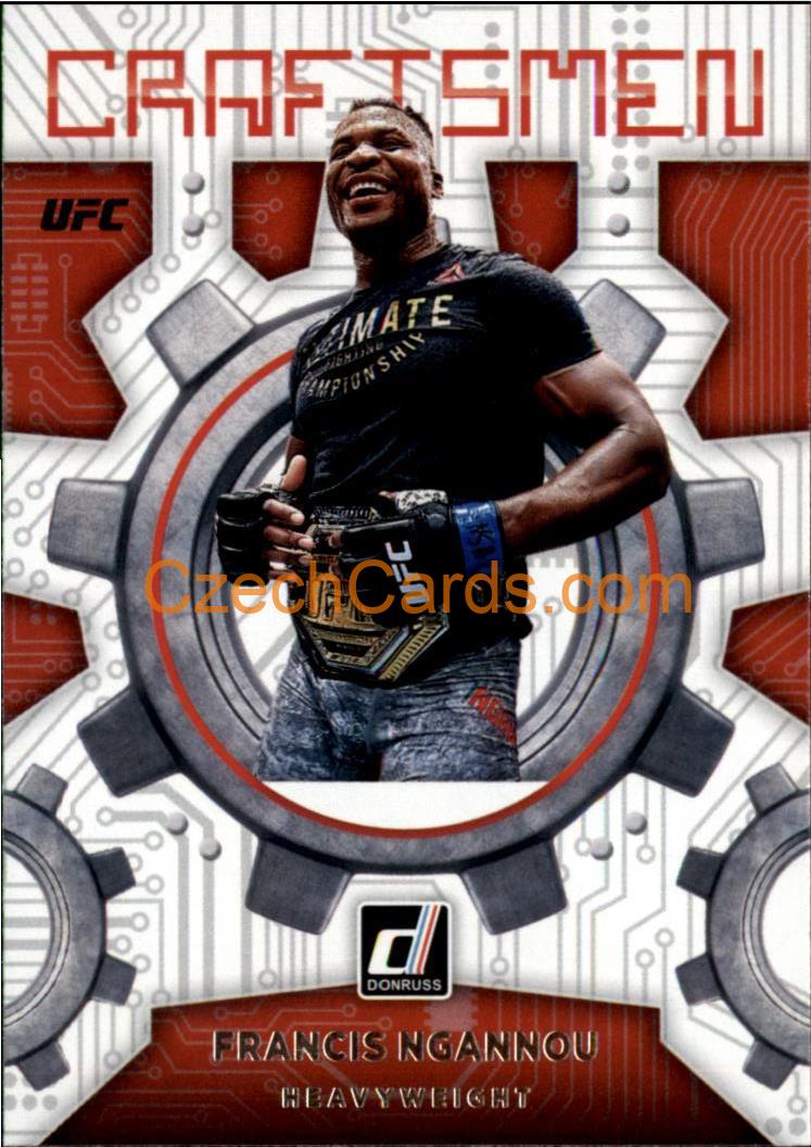 Francis Ngannou 2022 Donruss UFC Craftsmen #9