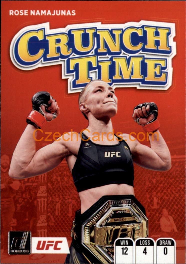Rose Namajunas 2022 Donruss UFC Crunch Time #7