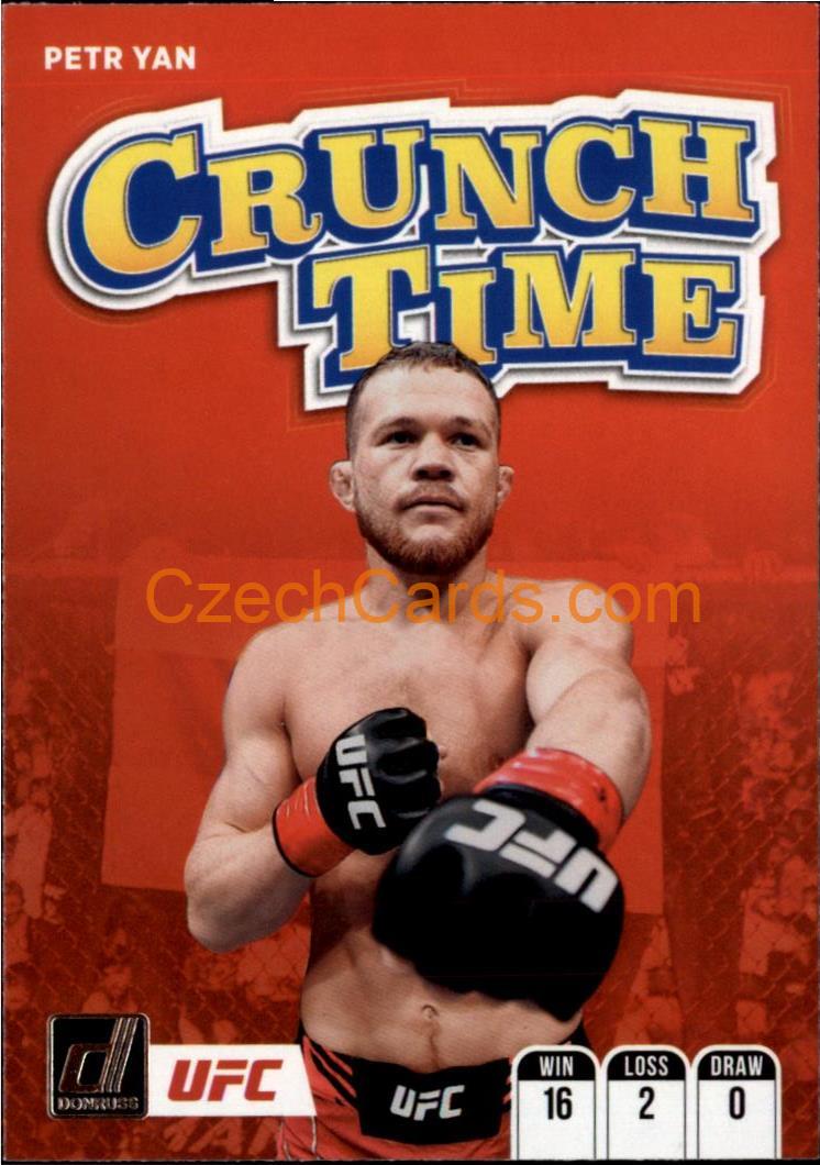 Petr Yan 2022 Donruss UFC Crunch Time #10