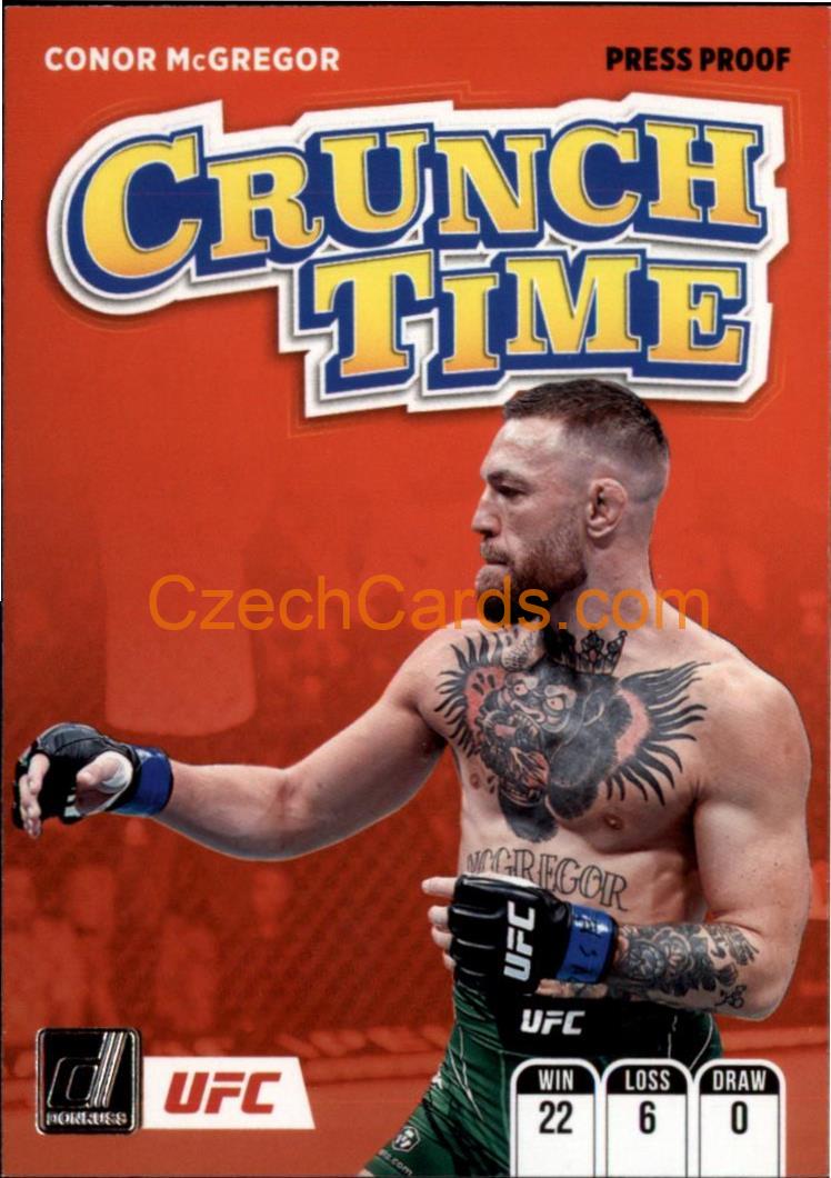 Conor McGregor 2022 Donruss UFC Crunch Time #11