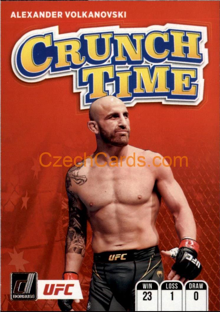 Alexander Volkanovski 2022 Donruss UFC Crunch Time #13