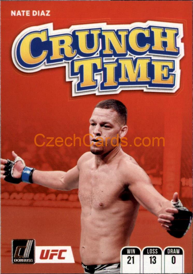 Nate Diaz 2022 Donruss UFC Crunch Time #20