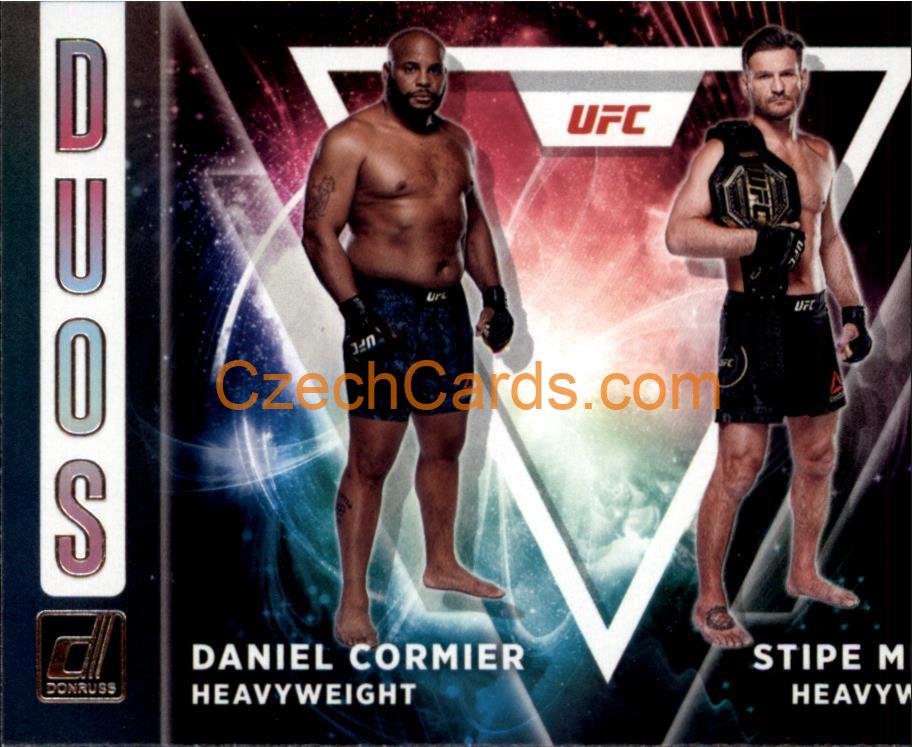 Daniel Cormier/Stipe Miocic 2022 Donruss UFC Duos #1