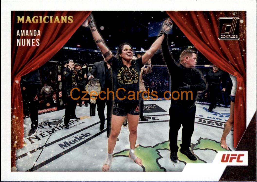 Amanda Nunes 2022 Donruss UFC Magicians #6