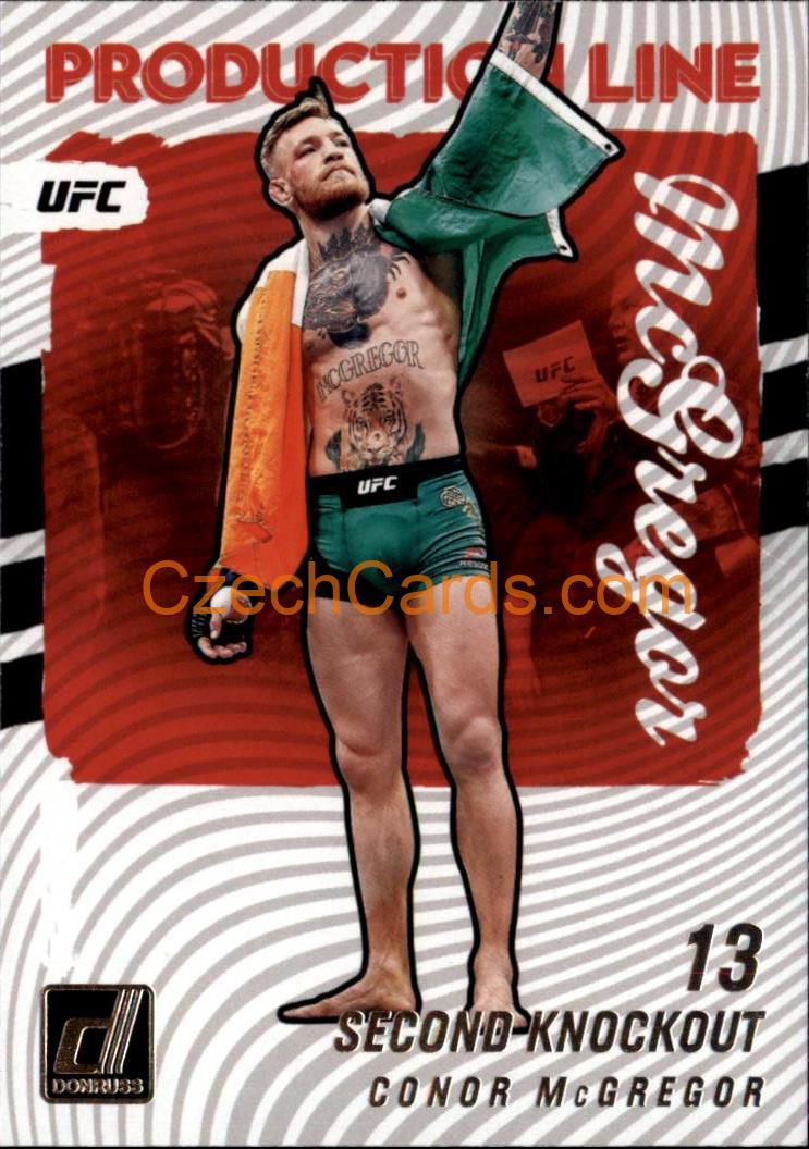Conor McGregor 2022 Donruss UFC Production Line #1