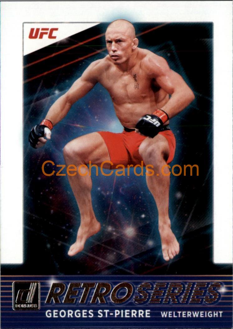 Georges St-Pierre 2022 Donruss UFC Retro Series #5