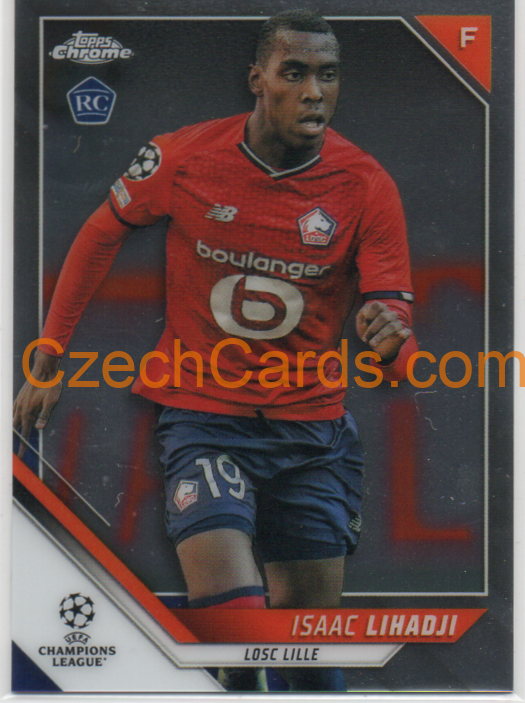 Isaac Lihadji 2021/22 Topps Chrome UCL RC #12