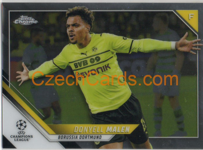Donyell Malen 2021/22 Topps Chrome UCL #34