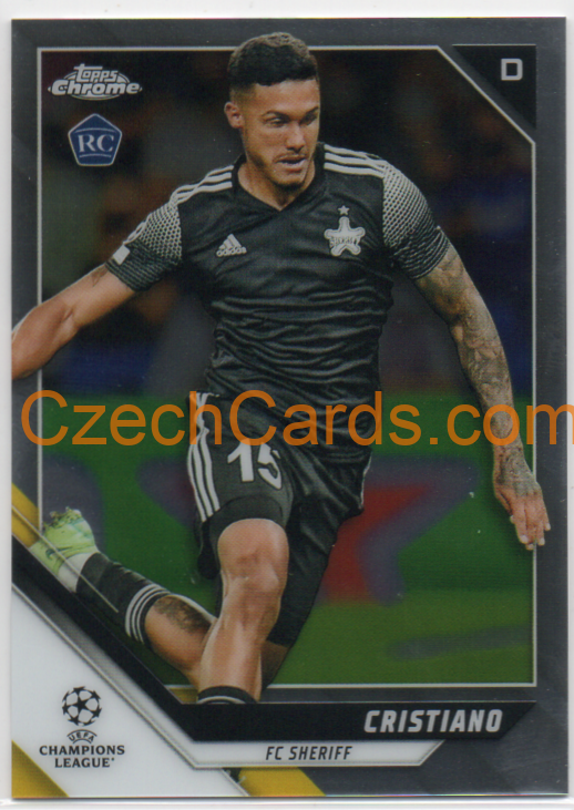 Cristiano 2021/22 Topps Chrome UCL RC #120