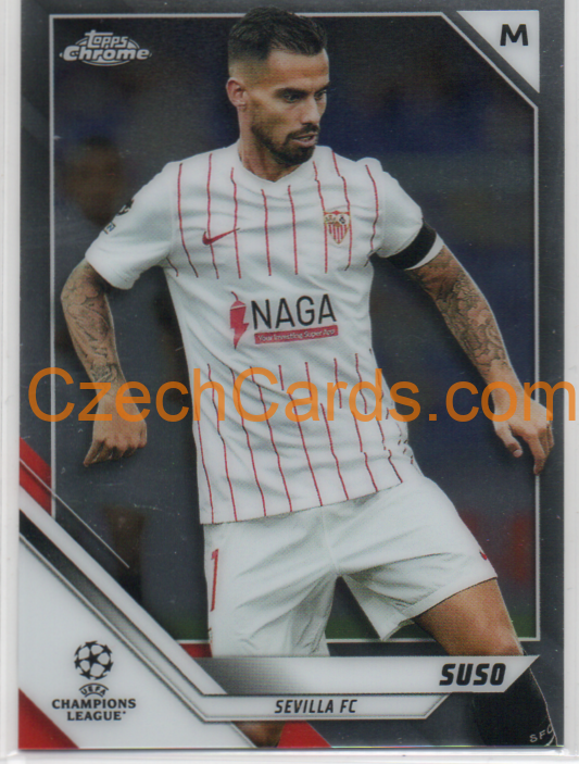 Suso 2021/22 Topps Chrome UCL #169