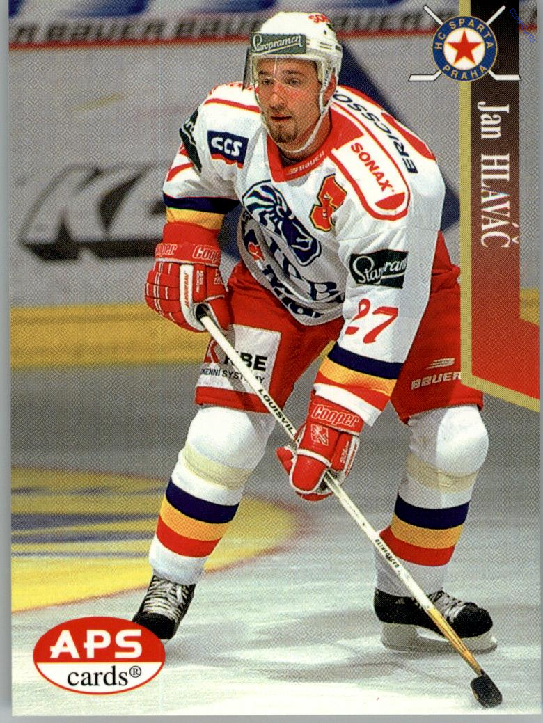 Jan Hlaváč APS 97/98 hokejová karta #18 