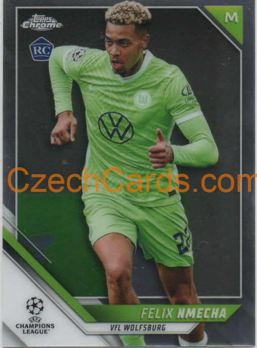 Felix Nmecha 2021/22 Topps Chrome UCL RC #170
