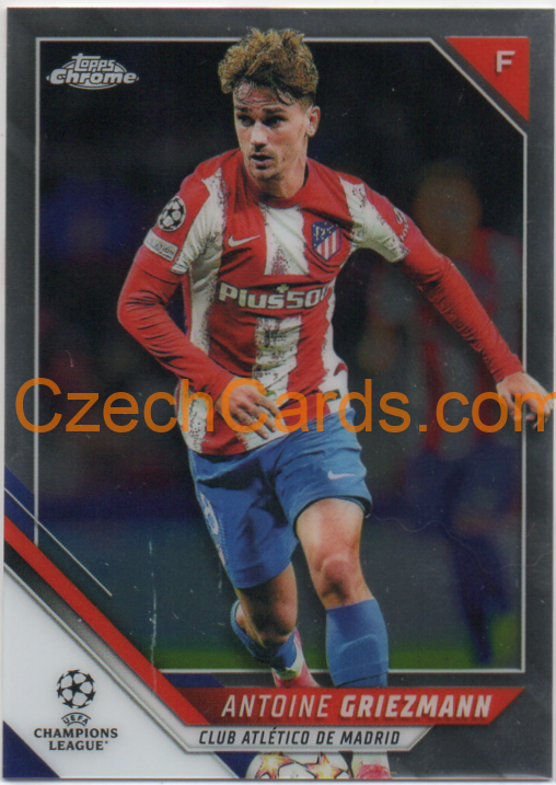 Antoine Griezmann 2021/22 Topps Chrome UCL #171