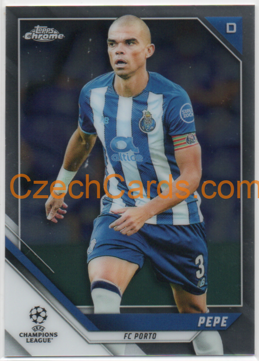 Pepe 2021/22 Topps Chrome UCL #185