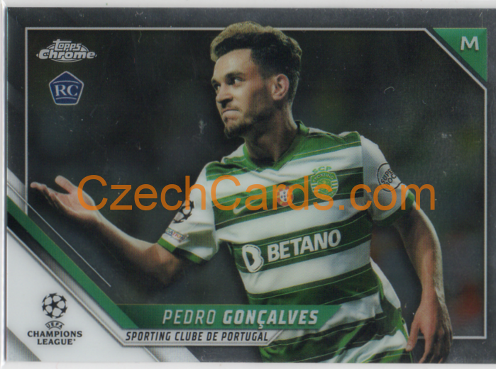 Pedro Goncalves 2021/22 Topps Chrome UCL RC #199