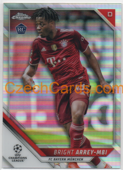 Bright Arrey-Mbi 2021/22 Topps Chrome UCL Refractor RC refractor  #147