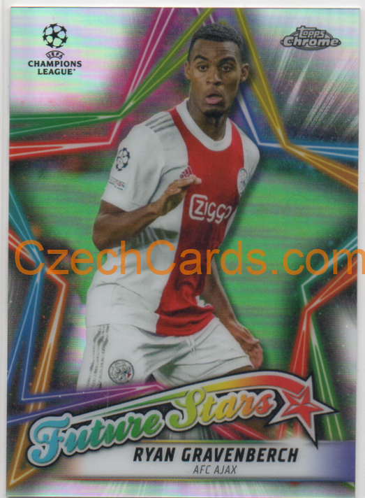 Ryan Gravenberch 2021/22 Topps Chrome UCL Future Stars #FS-1