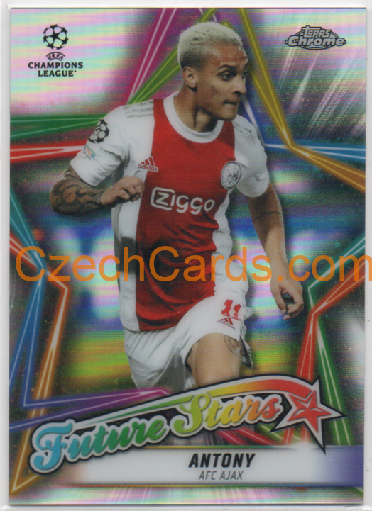Antony 2021/22 Topps Chrome UCL Future Stars #FS-6