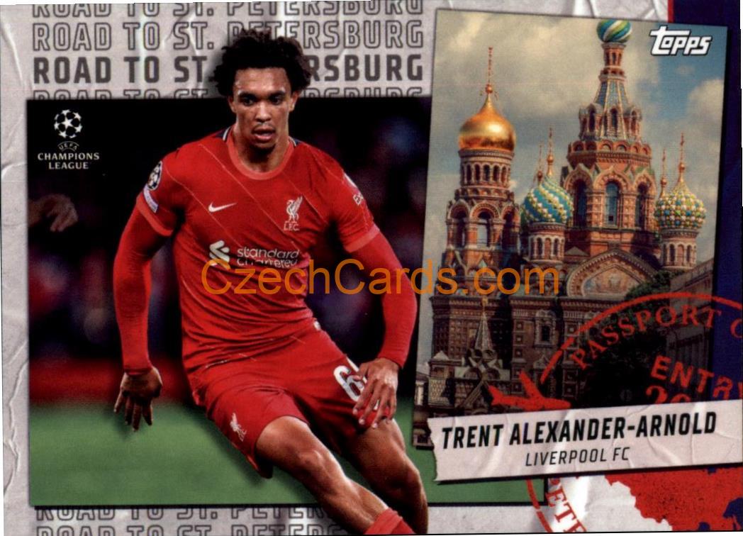 Trent Alexander-Arnold 2021/22 Topps UCL Road to... #RSP-05