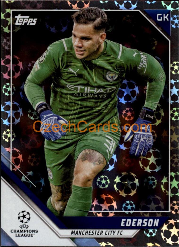 Ederson 2021/22 Topps UCL Starball  #57