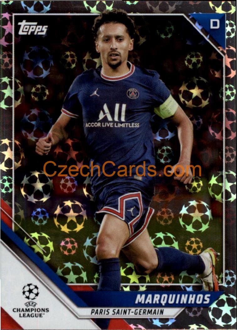 Marquinhos 2021/22 Topps UCL Starball #171