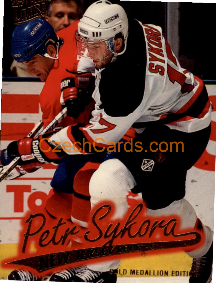 Petr Sykora 1996/97 Fleer Ultra Gold Medailon #96