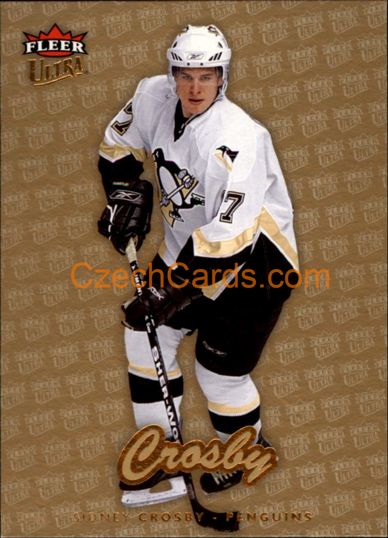 Sydney Crosby 2006/07 Fleer Ultra Gold Medailon #154