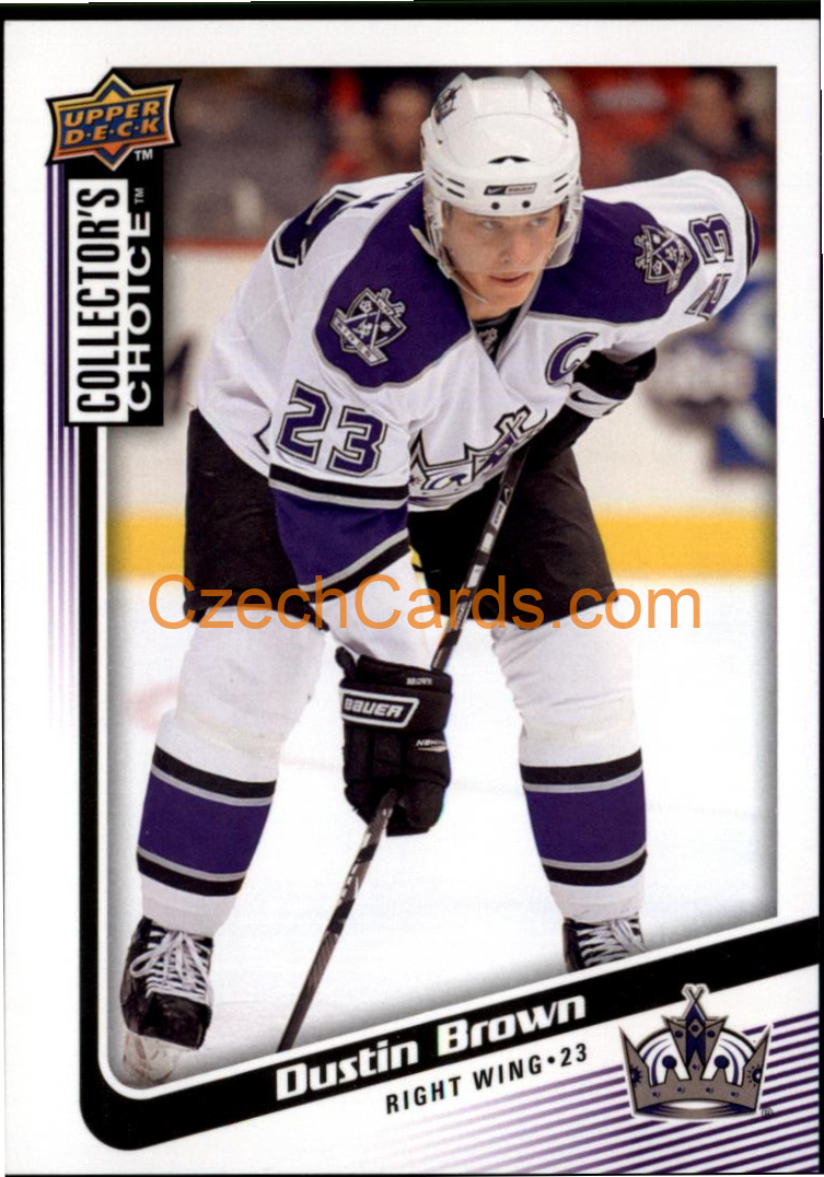 Dustin Brown 2009/10 UD Collectors Choice #27