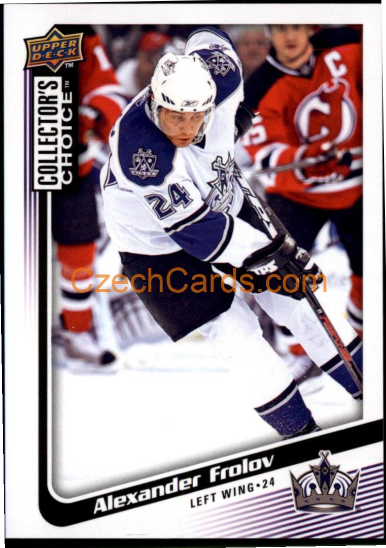 Alexander Frolov 2009/10 UD Collectors Choice #29