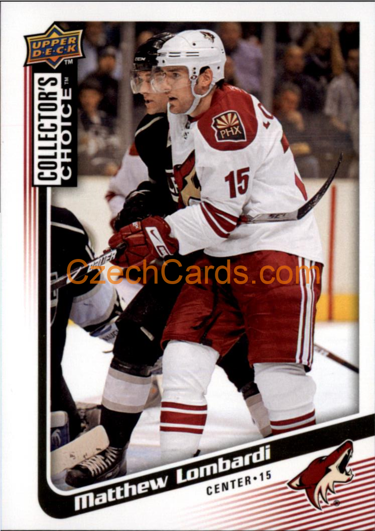 Matthew Lombardi 2009/10 UD Collectors Choice #37