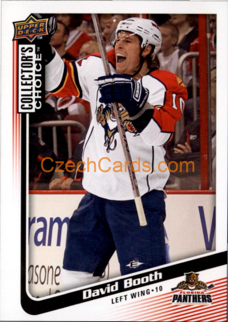 David Booth 2009/10 UD Collectors Choice #88