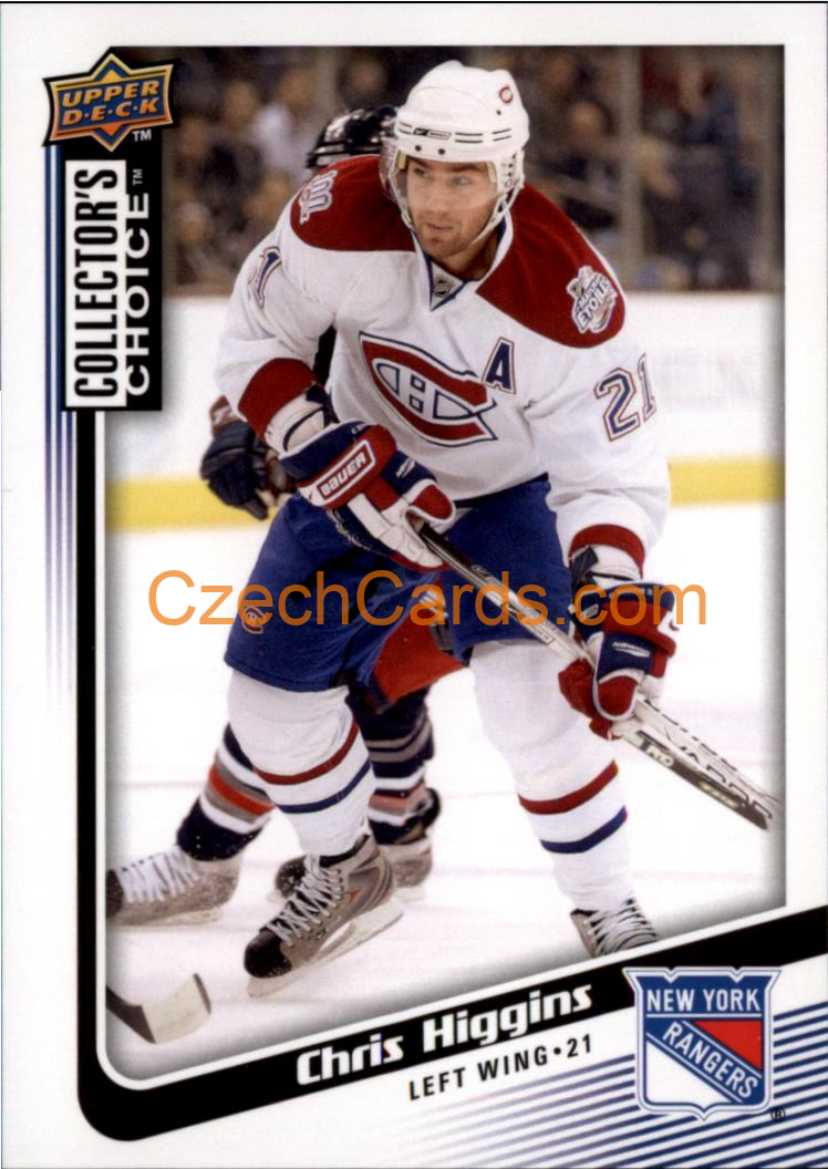 Chris Higgins 2009/10 UD Collectors Choice #122