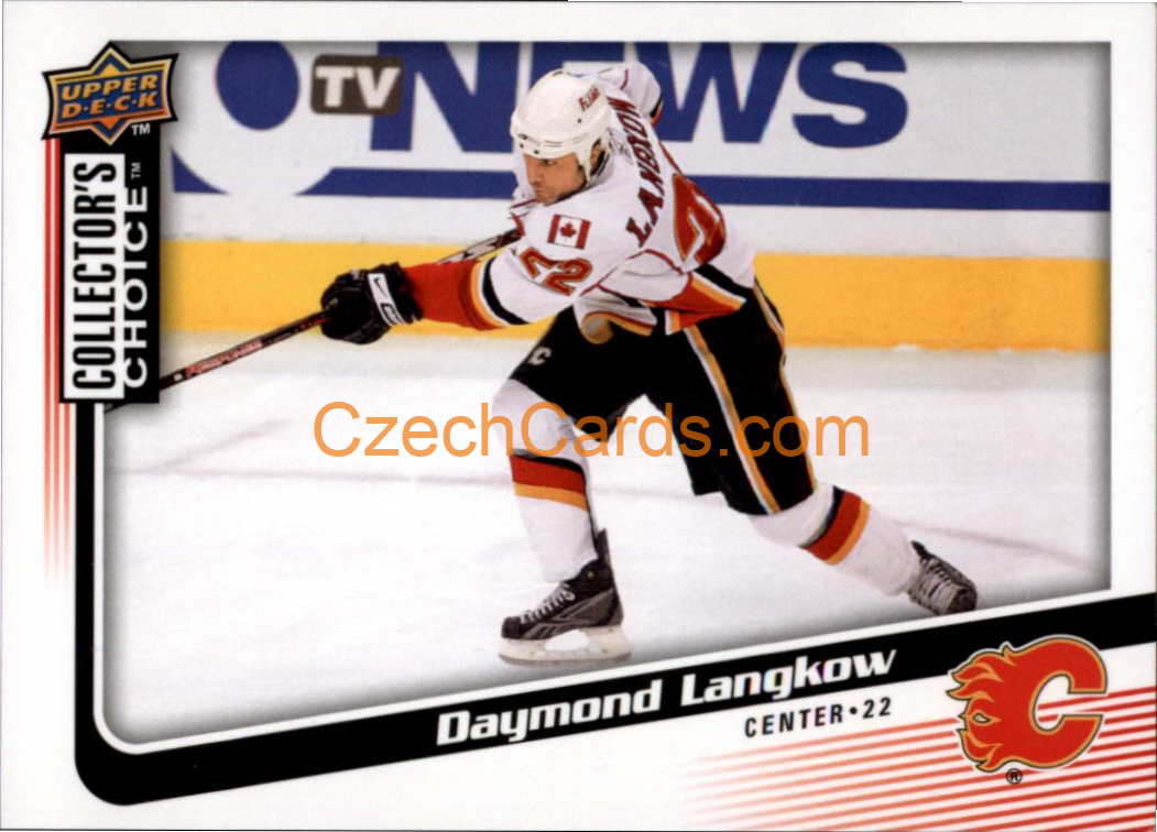 Daymond Langkow 2009/10 UD Collectors Choice #129