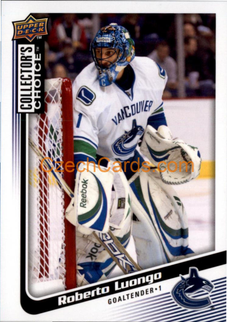 Roberto Luongo 2009/10 UD Collectors Choice #138