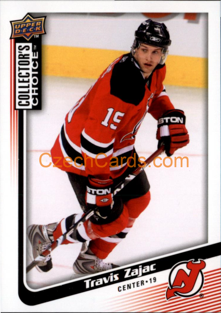 Travis Zajac 2009/10 UD Collectors Choice #149