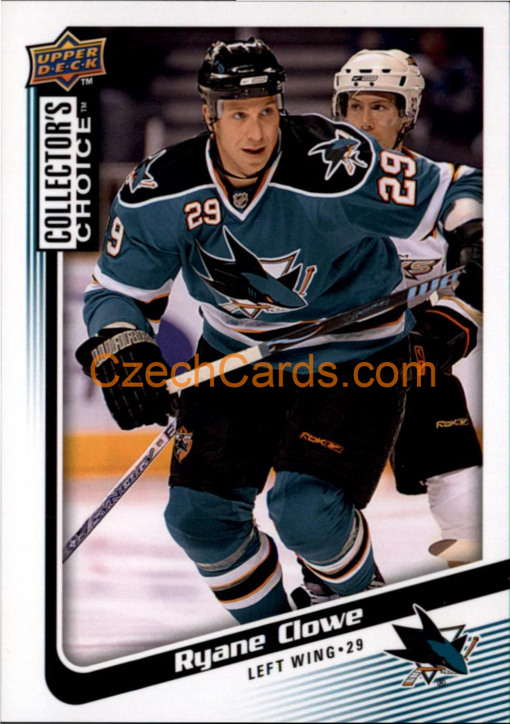 Ryan Clowe 2009/10 UD Collectors Choice #167