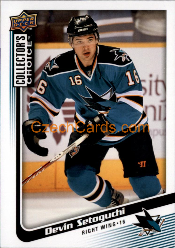 Devin Setoguchi 2009/10 UD Collectors Choice #172