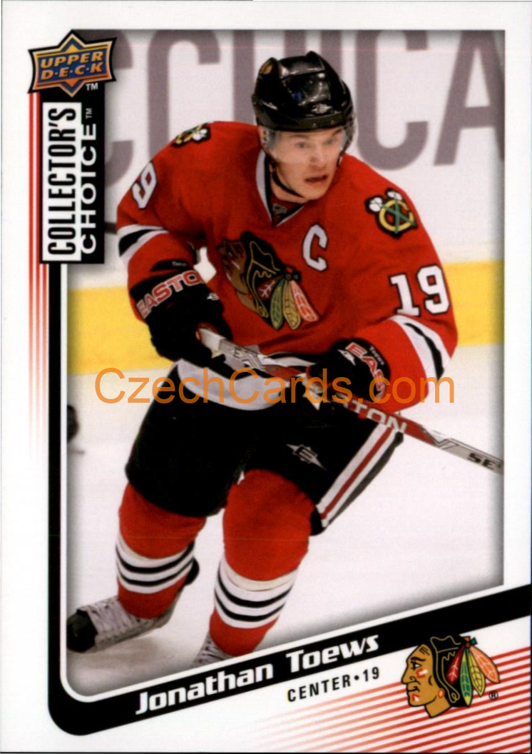 Jonathan Toews 2009/10 UD Collectors Choice #186