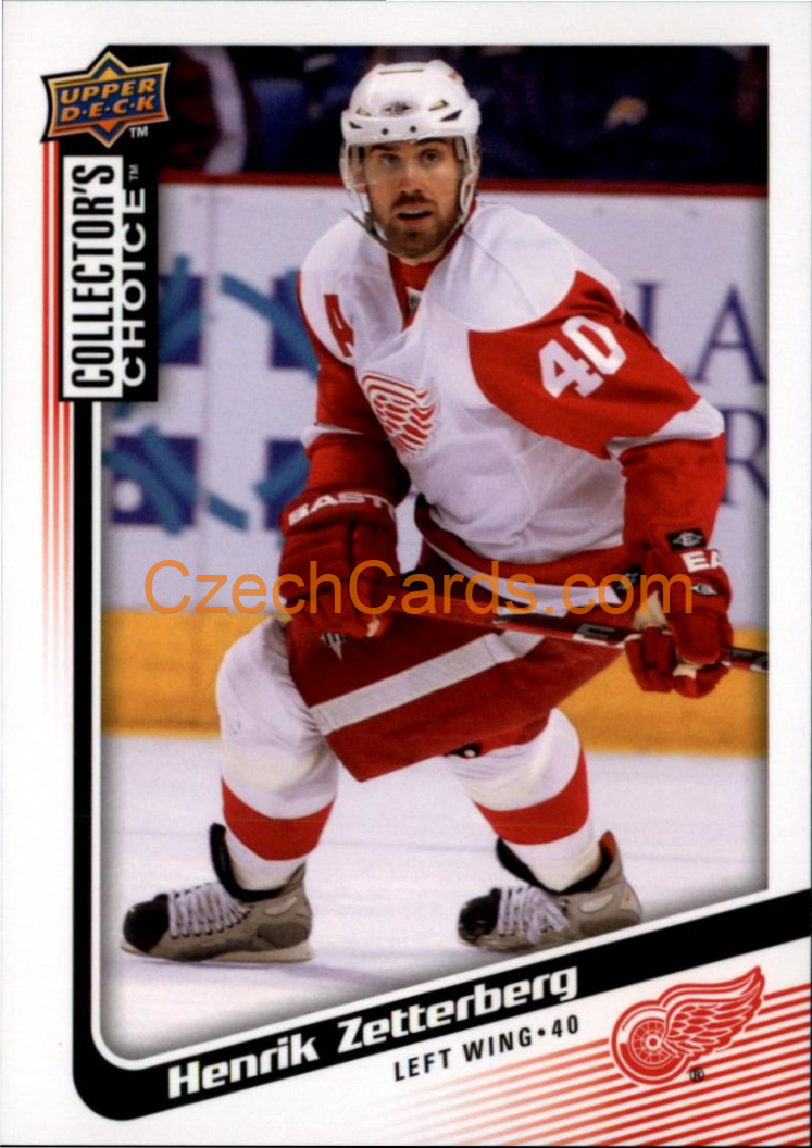 Henrik Zetterberg 2009/10 UD Collectors Choice #194