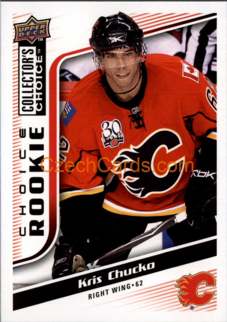 Kris Chucko 2009/10 UD Collectors Choice RC #242