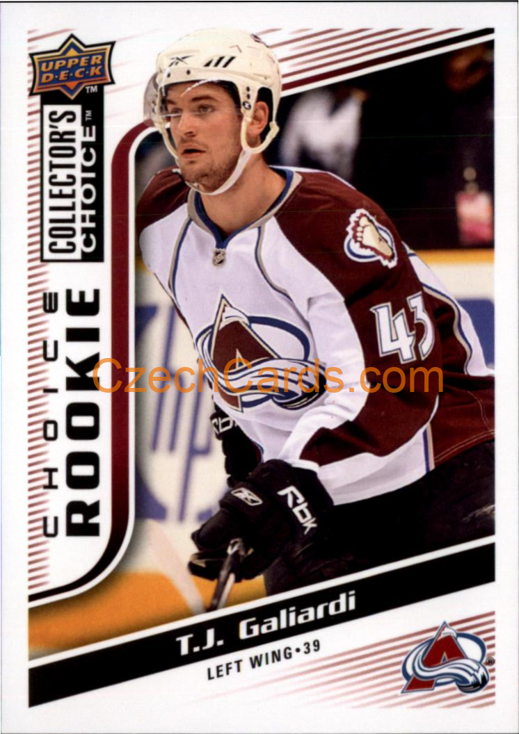 T.J. Gallardi 2009/10 UD Collectors Choice RC #248