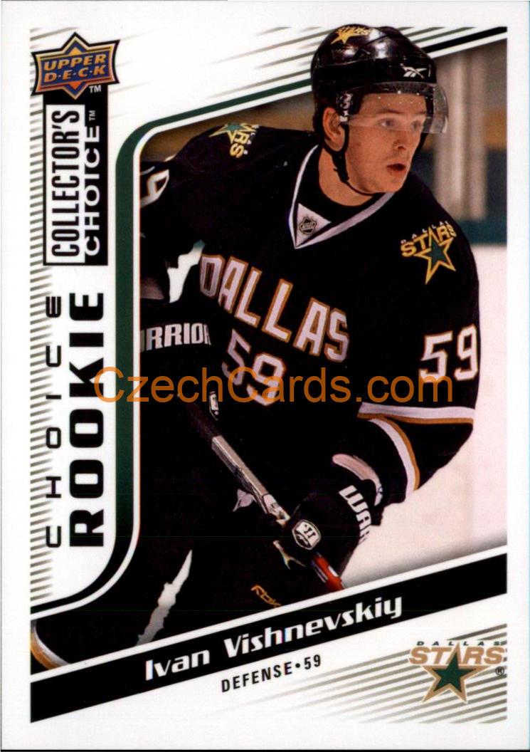 Ivan Vishnevskiy 2009/10 UD Collectors Choice RC #253