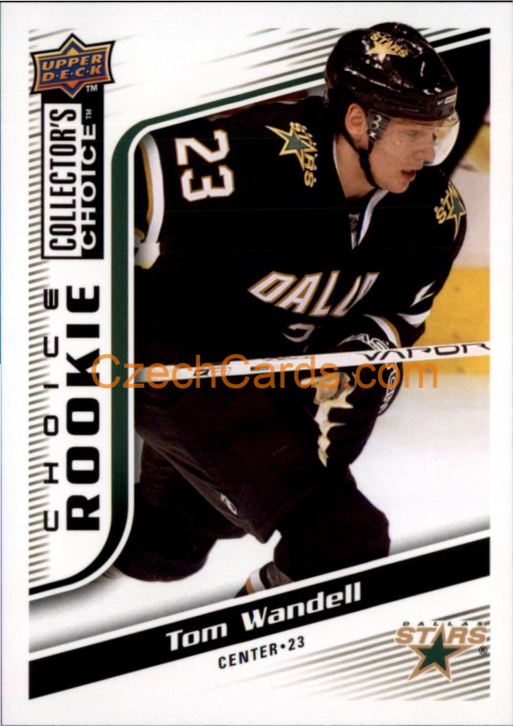 Tom Wandell 2009/10 UD Collectors Choice RC #254