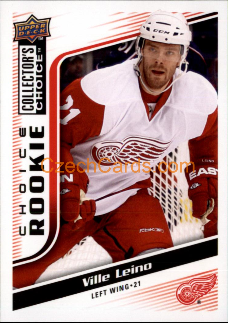 Ville Leina 2009/10 UD Collectors Choice RC #256