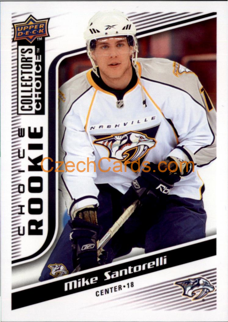 Mike Santorelli 2009/10 UD Collectors Choice RC #266