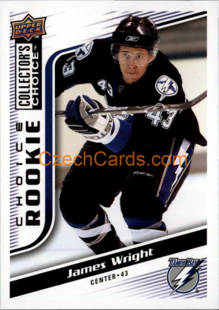 James Wright 2009/10 UD Collectors Choice RC #291