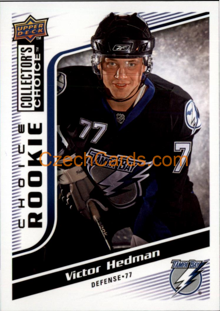 Victor Hedman 2009/10 UD Collectors Choice RC #292
