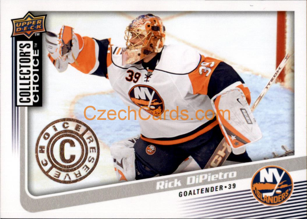 Rick DiPietro 2009/10 UD Collectors Choice Reserve #1