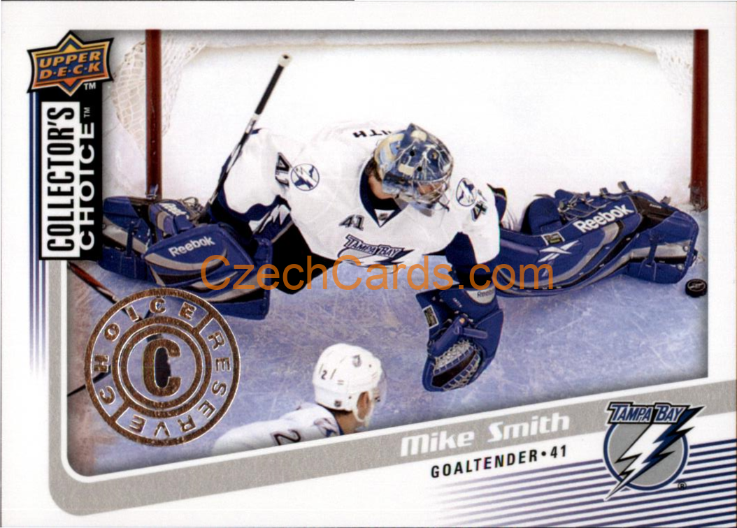 Mike Smith 2009/10 UD Collectors Choice Reserve #10